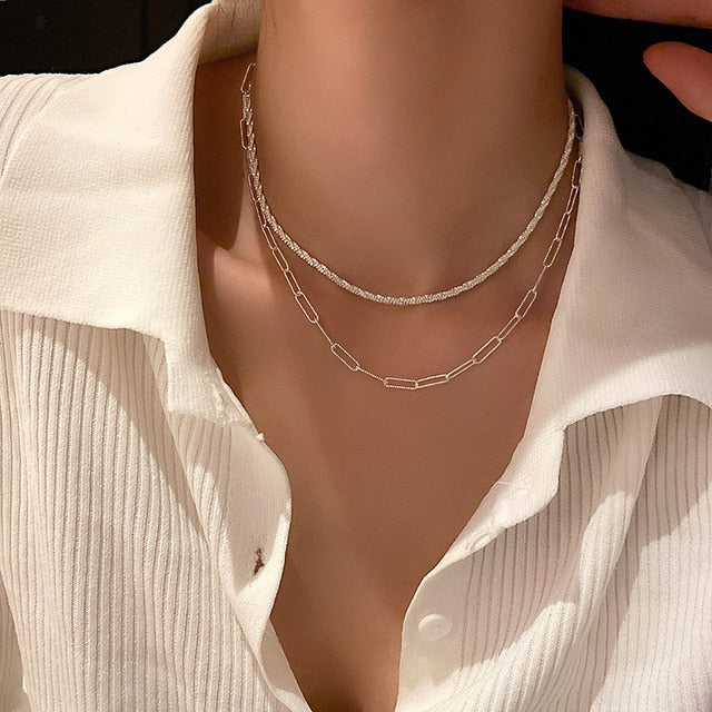 Silver Chain Necklace