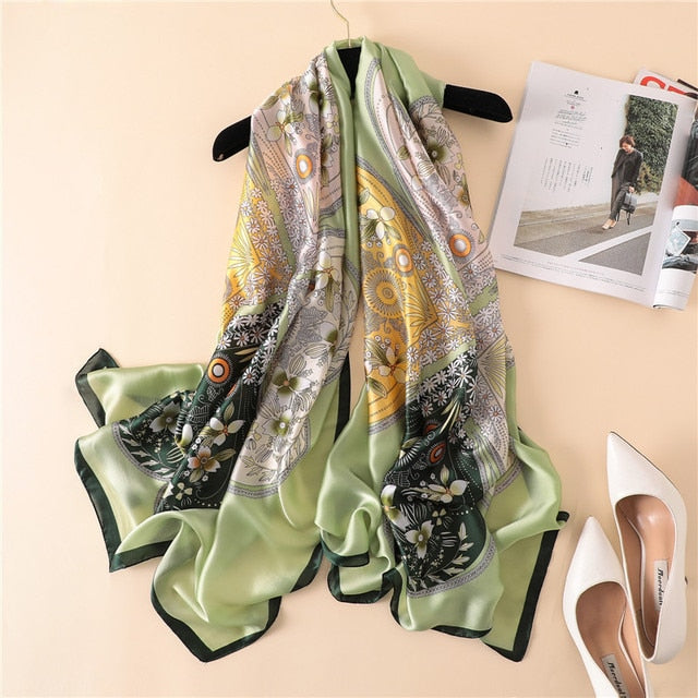 Silk Winter Scarf