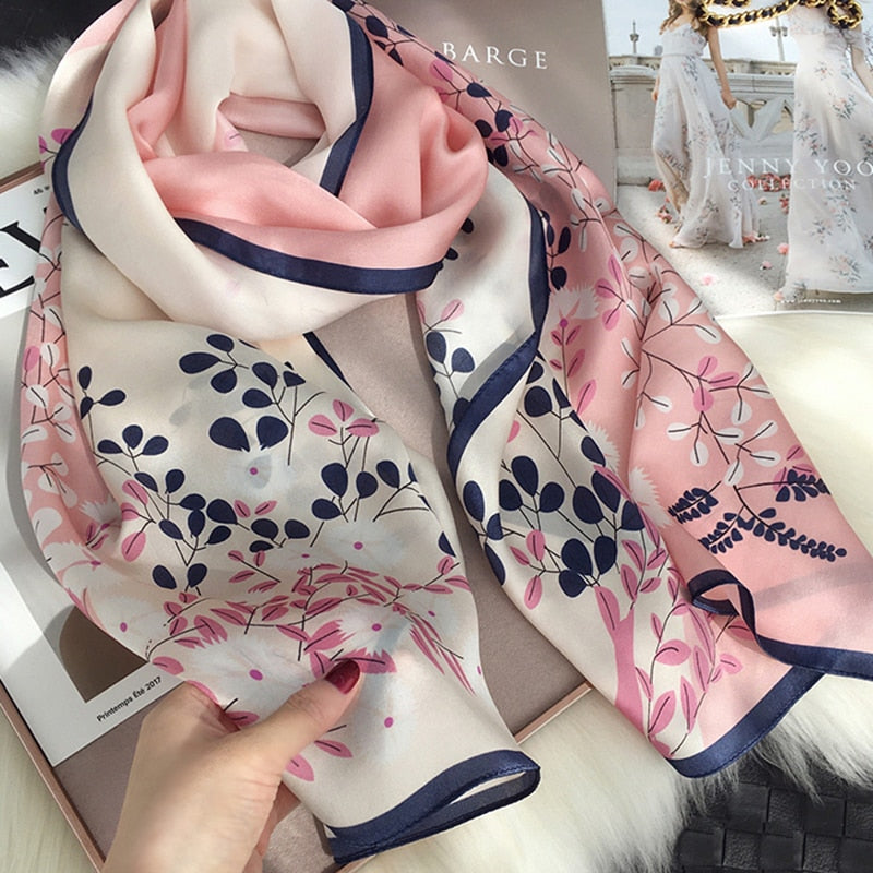 Silk Winter Scarf