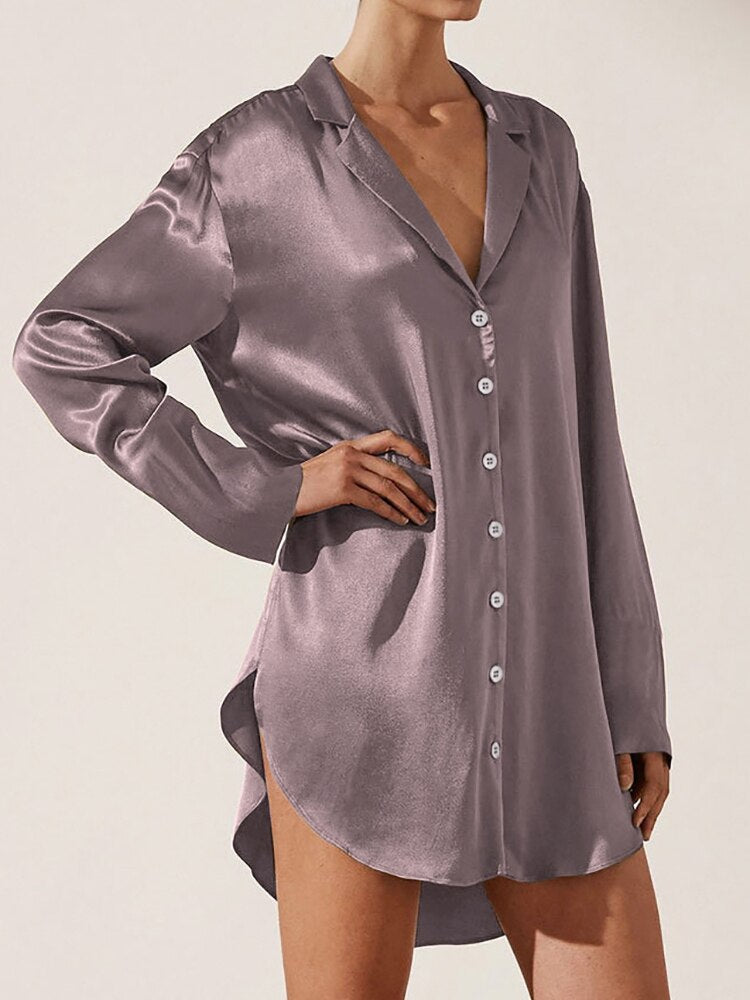 Satin Night Shirt