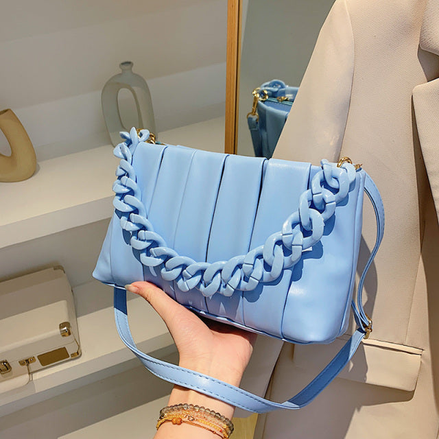 Leather Crossbody Shoulder Bag