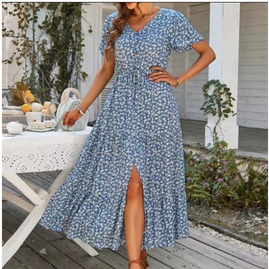 Kate Floral Midi Dress
