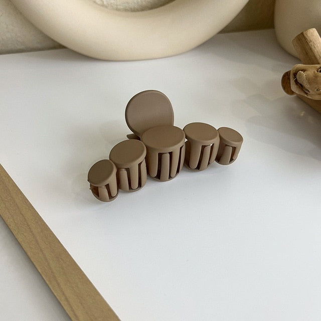 Cloud Coffee Hair Clip