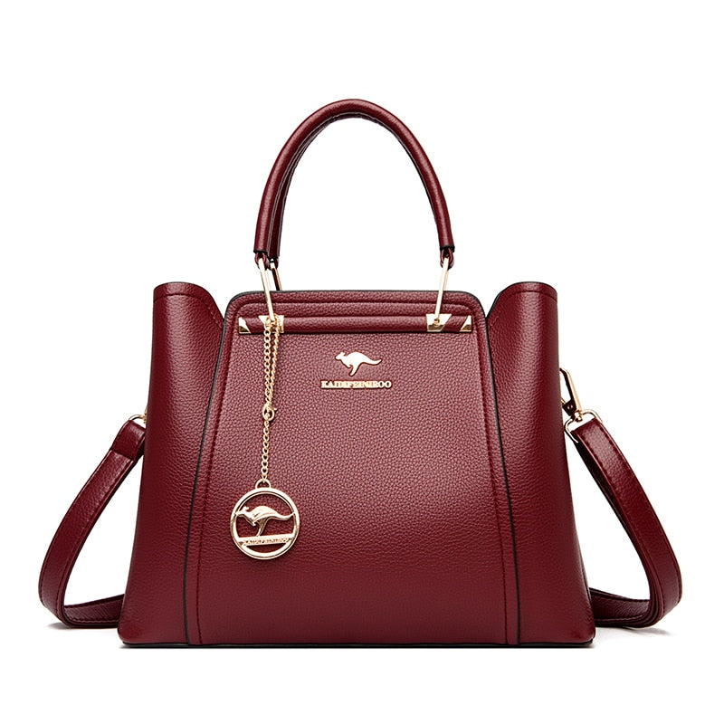 Classic Leather Hand Bag