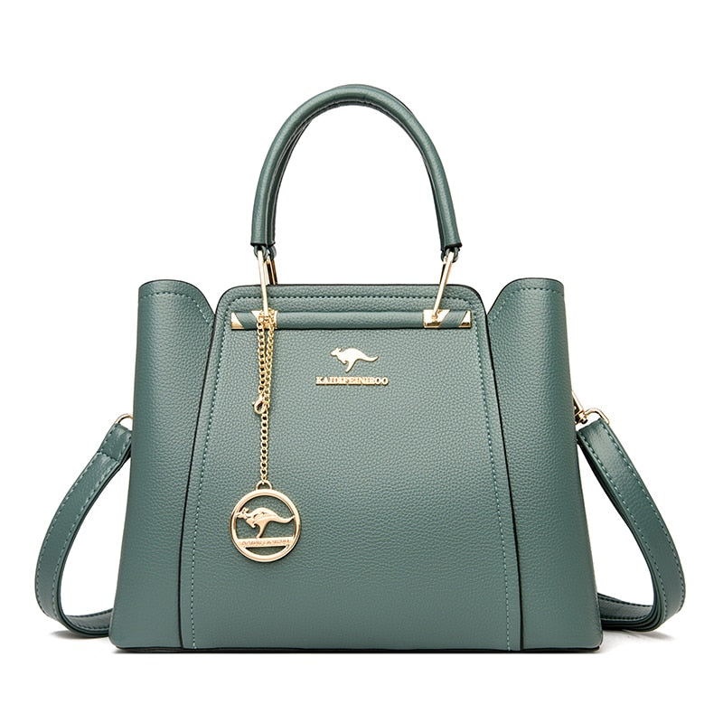 Classic Leather Hand Bag