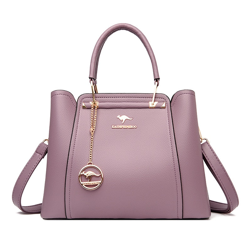 Classic Leather Hand Bag