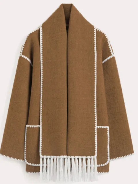 Tokyo Overcoat With Scarf