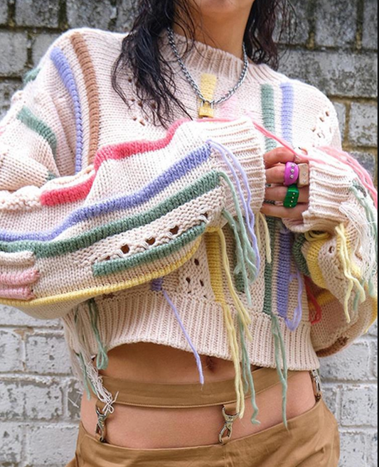 At The Hem Pullover Top