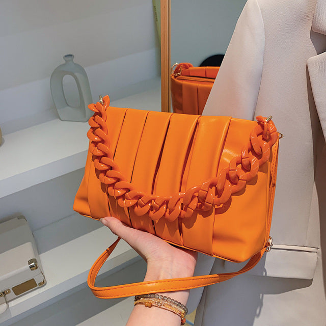 Leather Crossbody Shoulder Bag