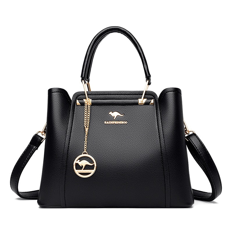 Classic Leather Hand Bag