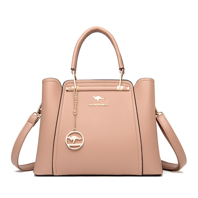 Classic Leather Hand Bag