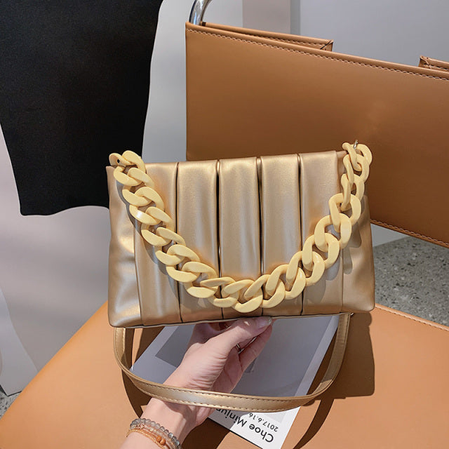 Leather Crossbody Shoulder Bag