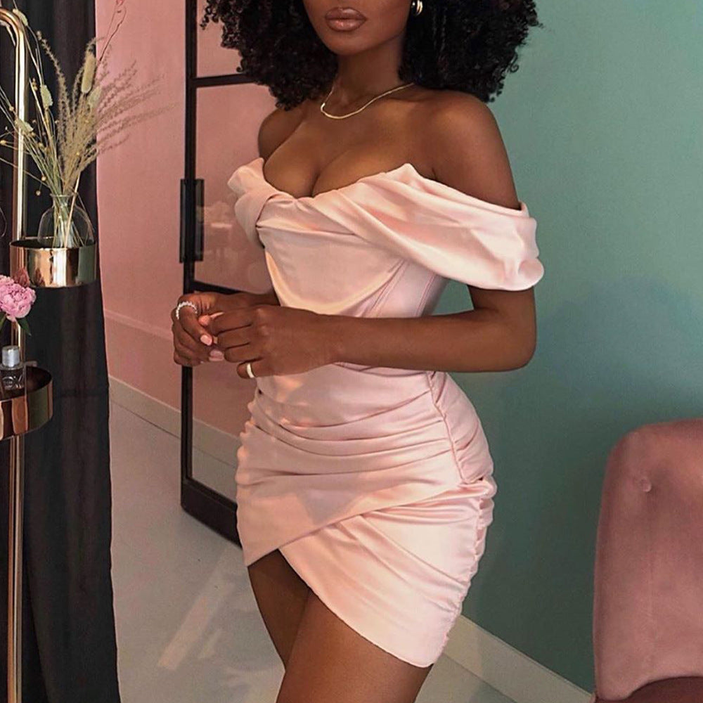 Camila Draped Corset Dress