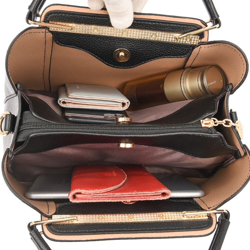 Classic Leather Hand Bag