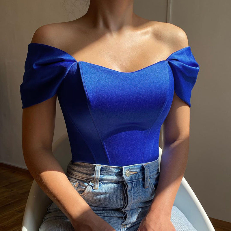 At Midnight Satin Top