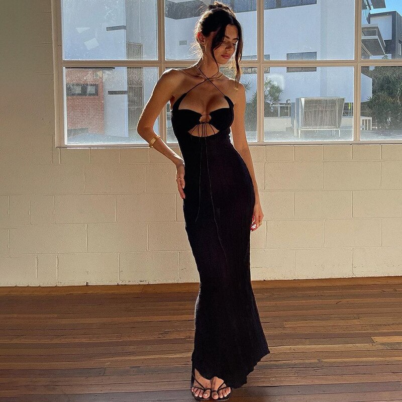 Rihanna Halter Dress
