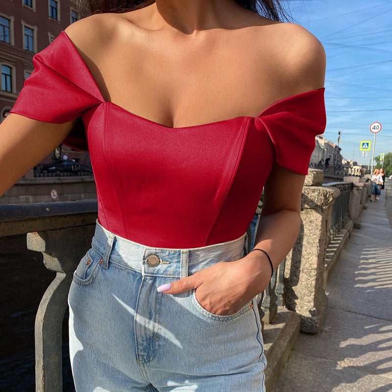 At Midnight Satin Top