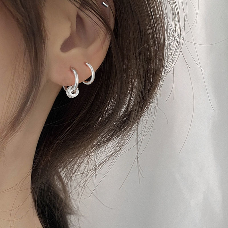 Huggie Hoop Earrings