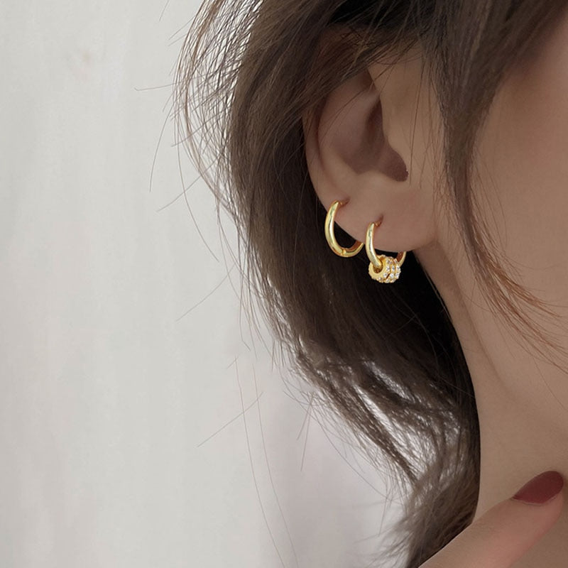 Huggie Hoop Earrings