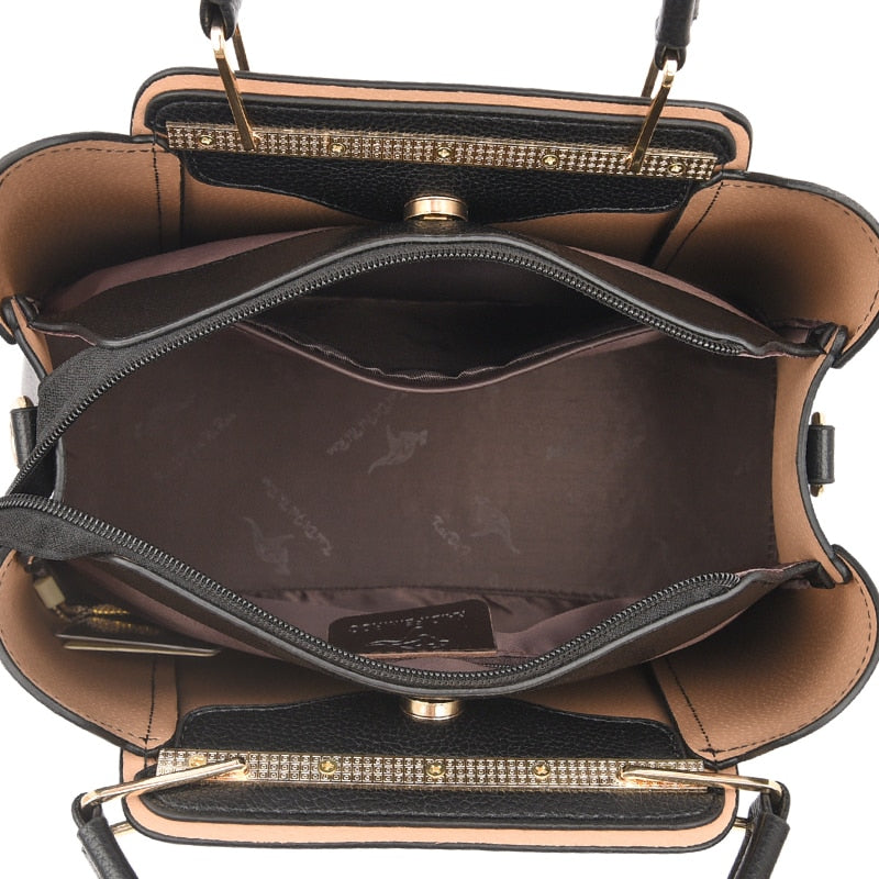 Classic Leather Hand Bag