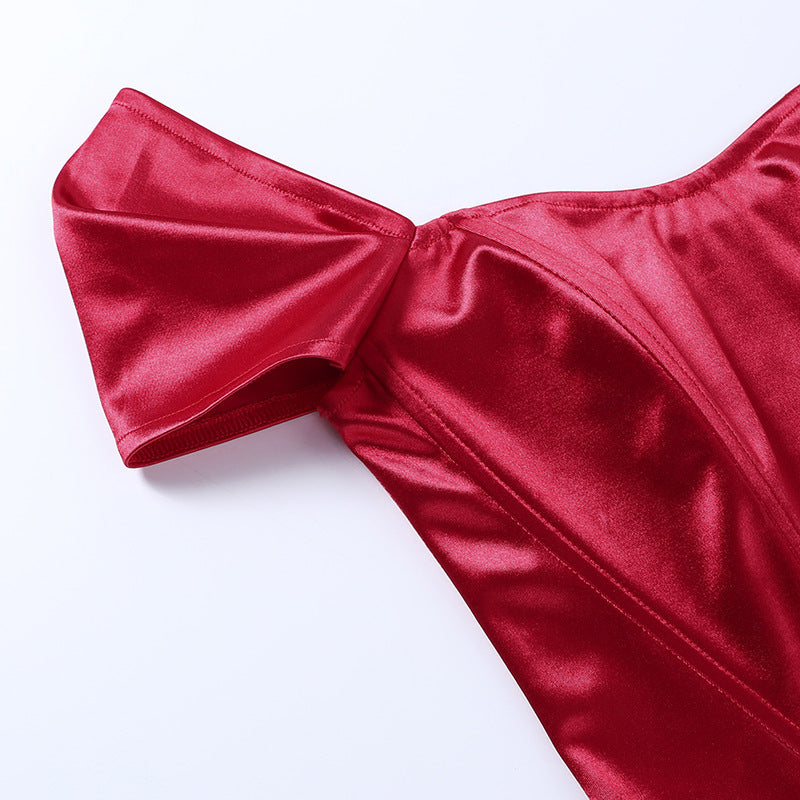 At Midnight Satin Top