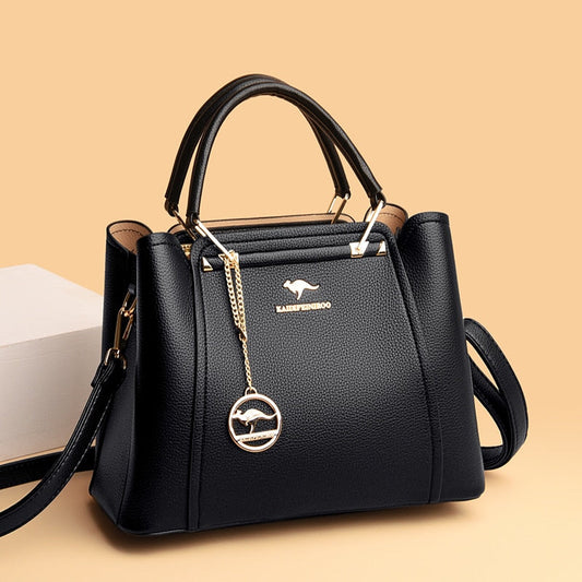 Classic Leather Hand Bag