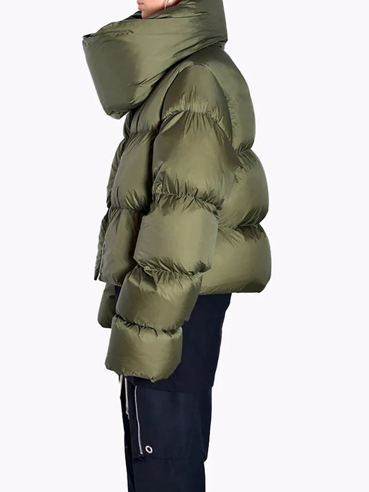 Colorado Puffer Scarf Coat