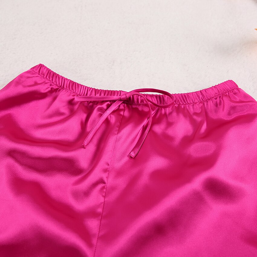 Button-Up Short-Sleeved Pajama Set