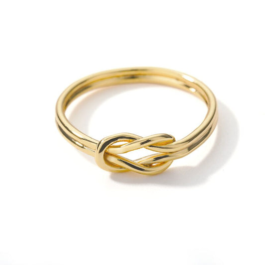 Knotty Infinity Ring