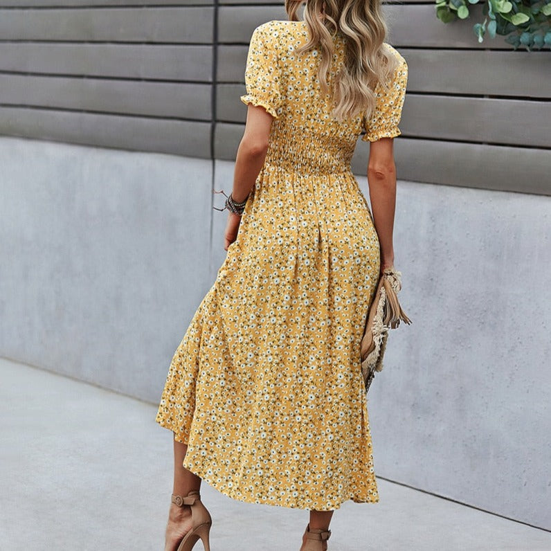 Kate Floral Midi Dress