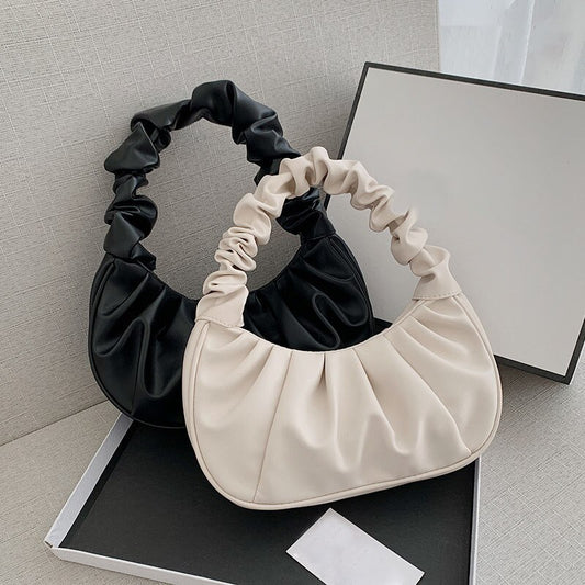 Pleated Cloud Handbag