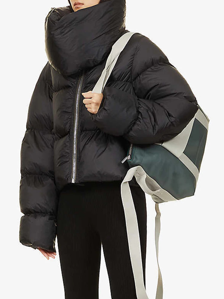 Colorado Puffer Scarf Coat